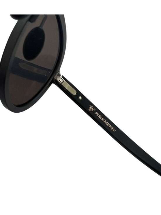 Pascal Mathieu Sesame Sunglasses in Noir & Space Grey